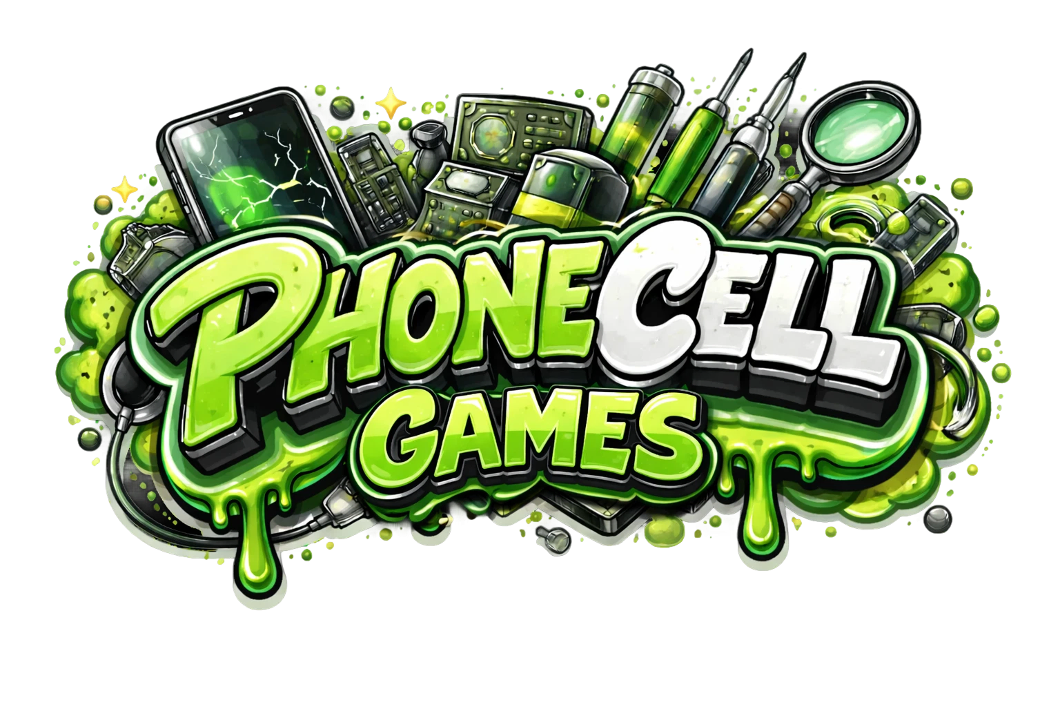 PhoneCell Games app logo — PhoneCell Games branding